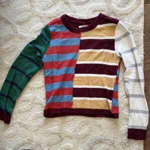 American Eagle Outfitters Multicolor Striped Sweater S